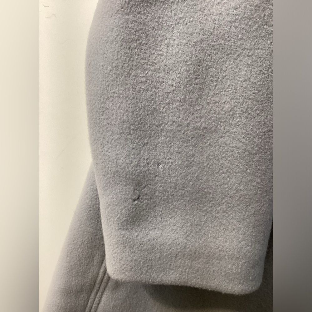 Lululemon Wool Long Wrap Coat Light Gray Oversized Jacket Size 4 NWT - Picture 16 of 16